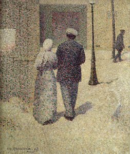 Egy pár az utcán, 1887